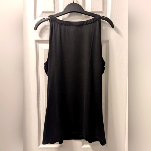 Bianca Nygard Black Ruched Sleeveless Top - Picture 4 of 5